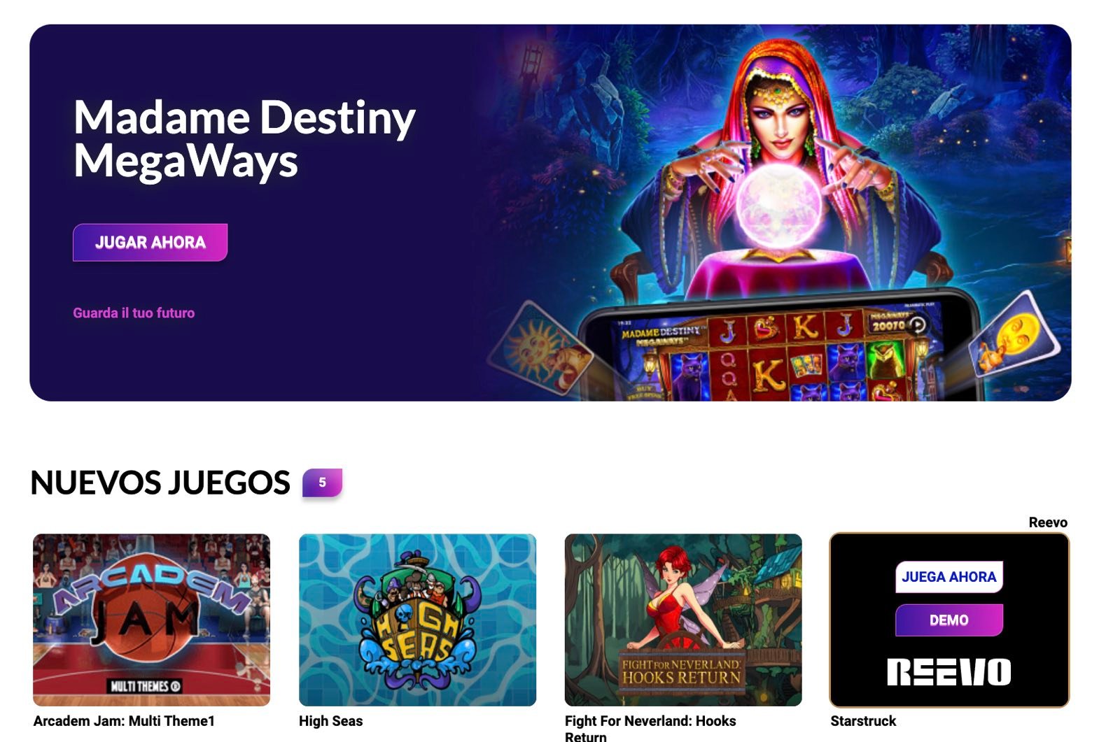 casino online pequeño
